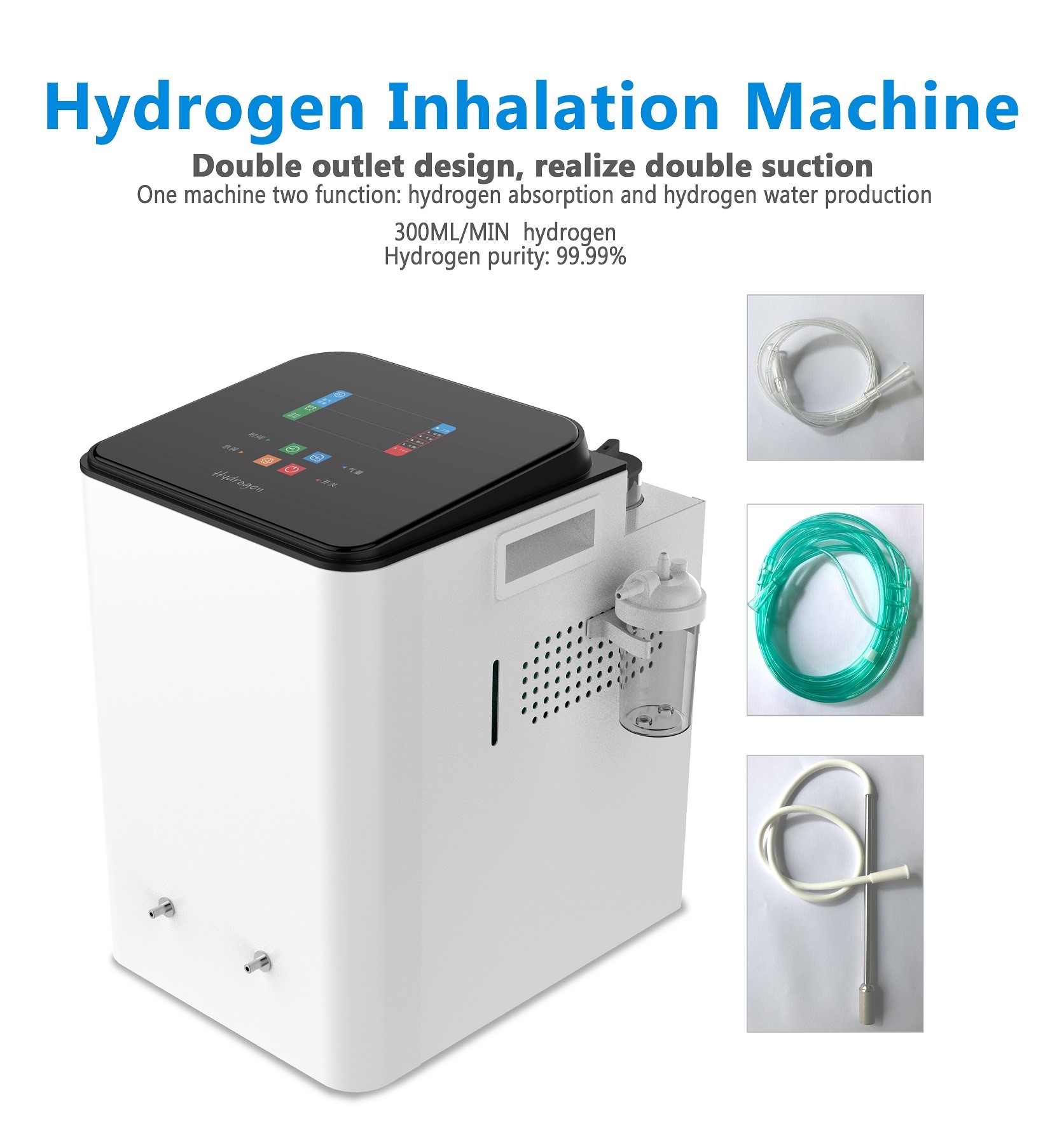 Guía para configurar y usar una máquina de inhalación de hidrógeno