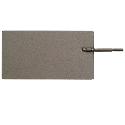 Placa de electrodo de titanio con revestimiento de platino de electrólisis de agua Gr1
